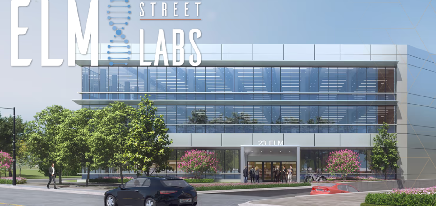 23 Elm Street exterior with Elm Labs branding